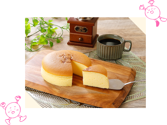 チーズケーキの写真